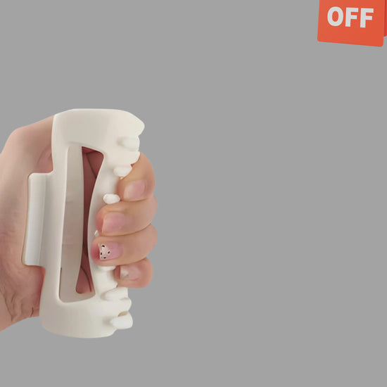 silicone hair clips gif