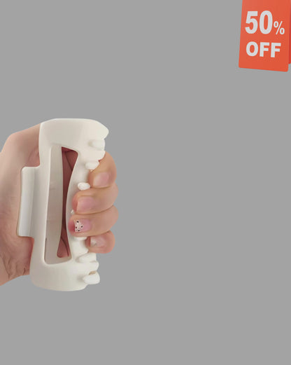 silicone hair clips gif